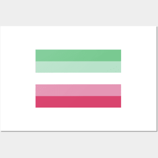 Abrosexual Pride Flag Posters and Art